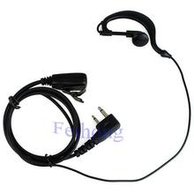 2 Pin PTT MIC Earpiece Headset for ICOM Radio IC-F11 IC-F11S IC-F21 IC-V82 IC-U82 IC-F31 IC-F3 IC-F4002 IC-F4003  Walkie Talkie