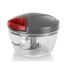 Pigeon by Stovekraft Handy Mini Plastic Chopper with 3 Blades, Grey