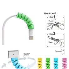 New Twist Cable Protector Mac Charging And Sync Cable Od 2.5Mm-4.0Mm