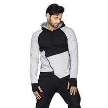 V3Squared Men's Cotton Full Sleeve Hooded T Shirt