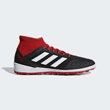 Adidas Black/Red Predator Tango 18.3 Turf Football Shoes For Men - DB2135