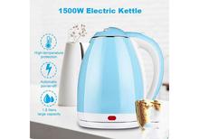 Plastic Cover Stainless Steel 1500 W  Electric Kettle / Jug ( 6 Months Warranty )