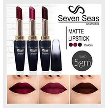 Seven Seas 4G matte lipstick comstics makeup combo set of