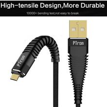 PTron Gravita 2A Type C USB Data Cable Gold Plated Charging Cable For All Type C Smartphones (Red)