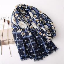 Korean Style Sun Protection Premium Printed Scarves For