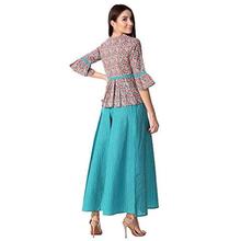 Khushal K Women's Cotton Top With Palazzo Set