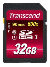 Transcend SDHC Class10 U1 32GB Storage SD Card - (Multicolor)