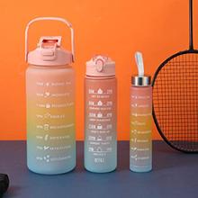 Water Bottle Set: 3-Pack with 300ml, 900ml, and 2L