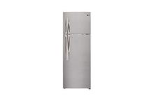 LG 310 L Double Door Refrigerator Shiny Steel GL-T322RPZN