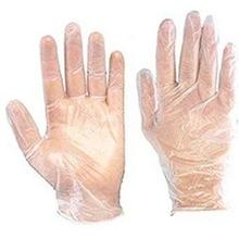 100 Pcs Disposable Transparent Clear Plastic Gloves