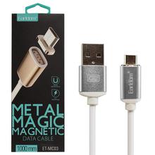 Metal Magnetic High Speed USB 2.0 A Male To Micro B Sync Charge Cable