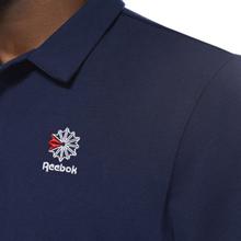 Kapadaa: Reebok Blue Classic Foundation Polo T-Shirt For Men – DH2072