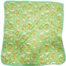 Happy Feet Baby Blanket Green Combo (B102)