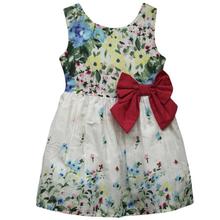 Multicolored Printed Frock For Girls