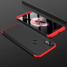 GKK 360° Protective Case For Mi Note 5 Pro -Red/Black