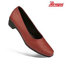 Maroon Solea Plus Closed Shoes For Women-7514