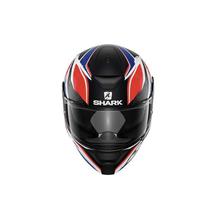 Shark D-Skwal Ujack Mat Helmet – White/Blue/Red