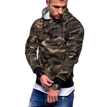 Coodry Mens Camouflage Hoodie