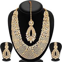 Sukkhi Choker Necklace for Women (Golden)(2100NADL3000-AMZ)