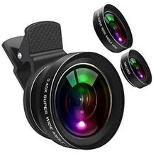 Clip On Cell Phone Camera Kit with 0.45X Wide Angle Lens