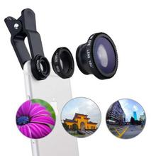 Universal 3-in-1 Lens For IOS/Android - Black