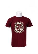 Wosa - Round Neck Wear Sacramento Maroon Muten Roshi Turtle School Printed T-shirt For Men