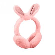 Lovely Winter Women Earmuffs Faux Rabbit Fur Rabbit Ears Shaped Warm  Soft Plush Ear Cover Ear Warmer Protector for Girls