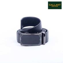 Gallant Gears Black Leather Belt for Men ( 03 )
