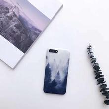 OLLIVAN Case For iPhone 6 plus Cover Silicone Landscape Scenery TPU