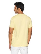 Levi’s Yellow Printed Regular Fit Round Neck T-shirt