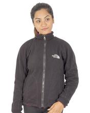 The North Face Ladies Reversible Fleece Jacket - Black