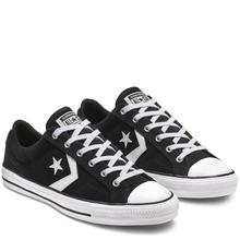 Converse  Star Player OX Low Top Suede Black Shoes for Men - 165466C