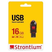 Strontium Pollex 16GB USB 2.0 Flash Disk - (Red/Black)