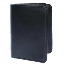 Black Bi-Fold Rexin Wallet For Men