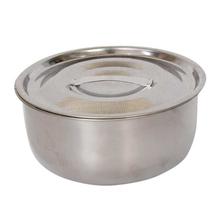 Silver Stainless Steel Stock Pot - 3 Pcs