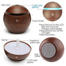 USB Aroma Essential Oil Diffuser Ultrasonic Cool Mist Humidifier Air