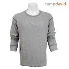 Campdavid Grey Full Sleeve Sweatshirt For Men