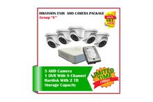 Hikvision AHD Exir Camera Package-H