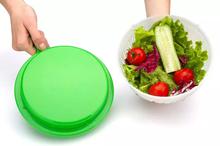 THE ORIGINAL Salad cutter bowl - Best Salad maker. Vegetable chopper, Cutter for Lettuce or Salad chopper