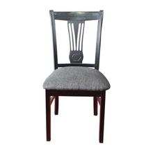 Sunrise Furniture Kalash Design Seesau Wood Dining Chair - Black