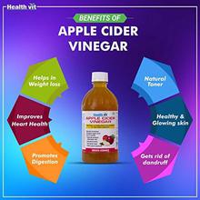 HealthVit Apple Cider Vinegar with Mother Vinegar, Raw,