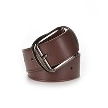 Men's Belt Leather Black High Quality Metal Buckle Casual Belts for Men Pu Leather Men's Waist Belt