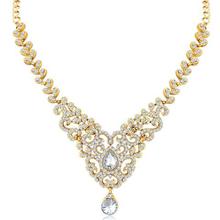 Sukkhi Traditional Gold Plated Stone Necklace Set For Women