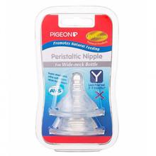 Pigeon Peristaltic Plus Nipple L (Y CUT) 2 Pcs/Blister Pack