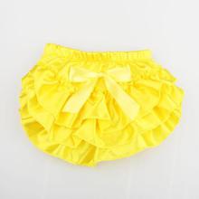 Baby Girl Ruffle Bloomers Diaper Covers Baby Shorts Satin Panties