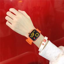 Trendy Sporty Fashion Digital LED Silicone Small Dial Teen Watch - Multicolor For Men