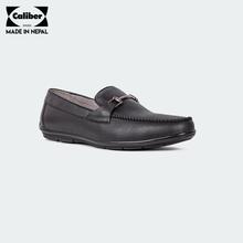 Caliber Shoes Black Hazel Loafers For Men ( 601-O )