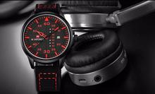 NaviForce NF9074 Date/Function Analog Watch