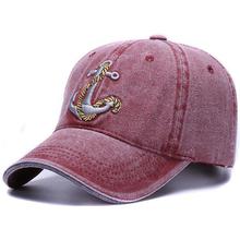 Brand washed soft cotton baseball cap hat for women men