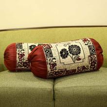 Set of 2 Jacquard Bolster Cover